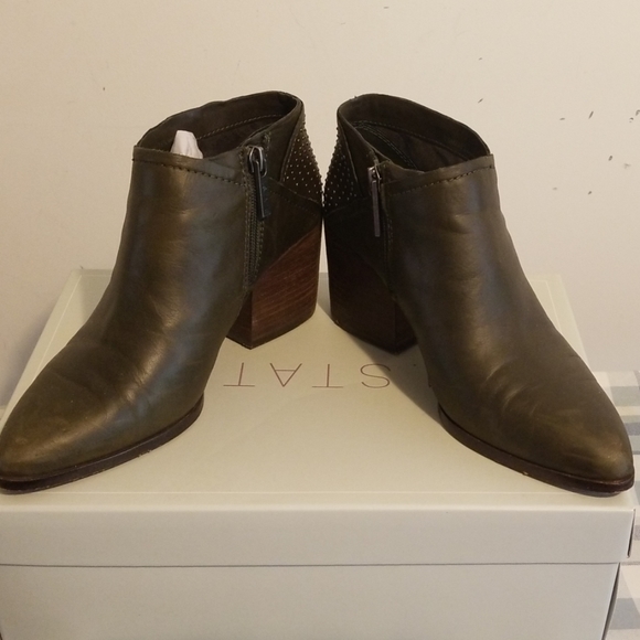 1. State block heel booties - Picture 2 of 5